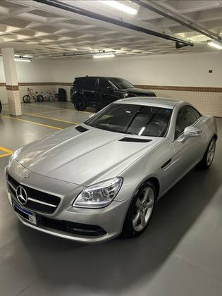 MERCEDES-BENZ SLK 250 1.8 CGI 16V TURBO GASOLINA 2P AUTOMÁTICO MERCEDES-BENZ SLK 250 1.8 CGI 16V TURBO GASOLINA 2P AUTOMÁTICO